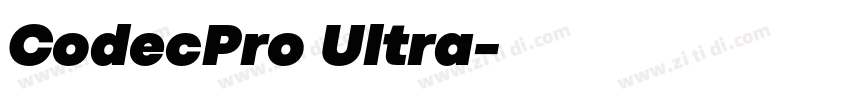 CodecPro Ultra字体转换